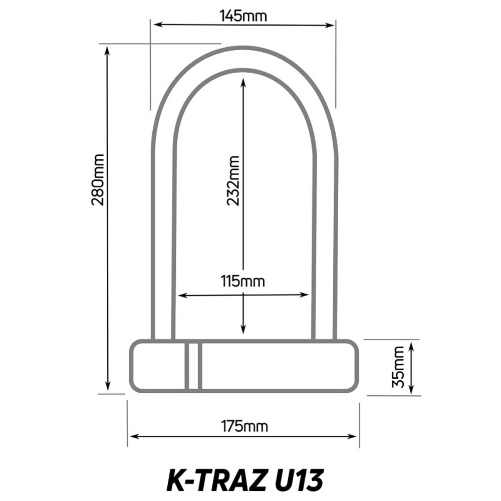 image 3 of Zefal K-Traz U13 U-Lock
