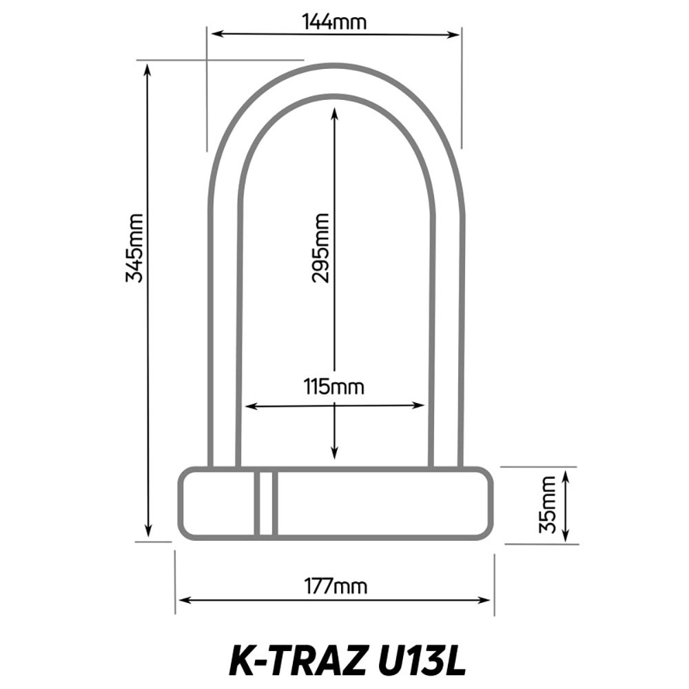 image 2 of Zefal K-Traz U13 Large U-Lock